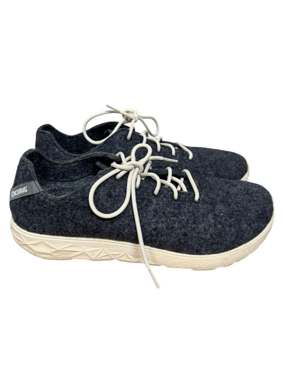 Icebug Charcoal Gray Navy Wool Sneakers Mens 11 Womens 12.5